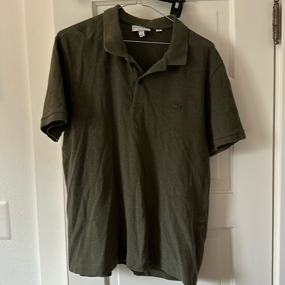 Lacoste regular fit polo shirt in XL